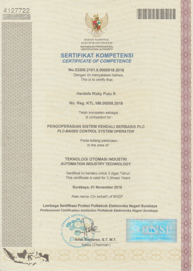 PLC-Based Control System Operator Certification 1